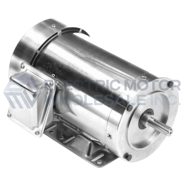 Image for 1.5HP LEESON 1745RPM 56HC TEFC 3PH STAINLESS WASHDOWN SST MOTOR 191561.00